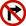 No Right Turn icon