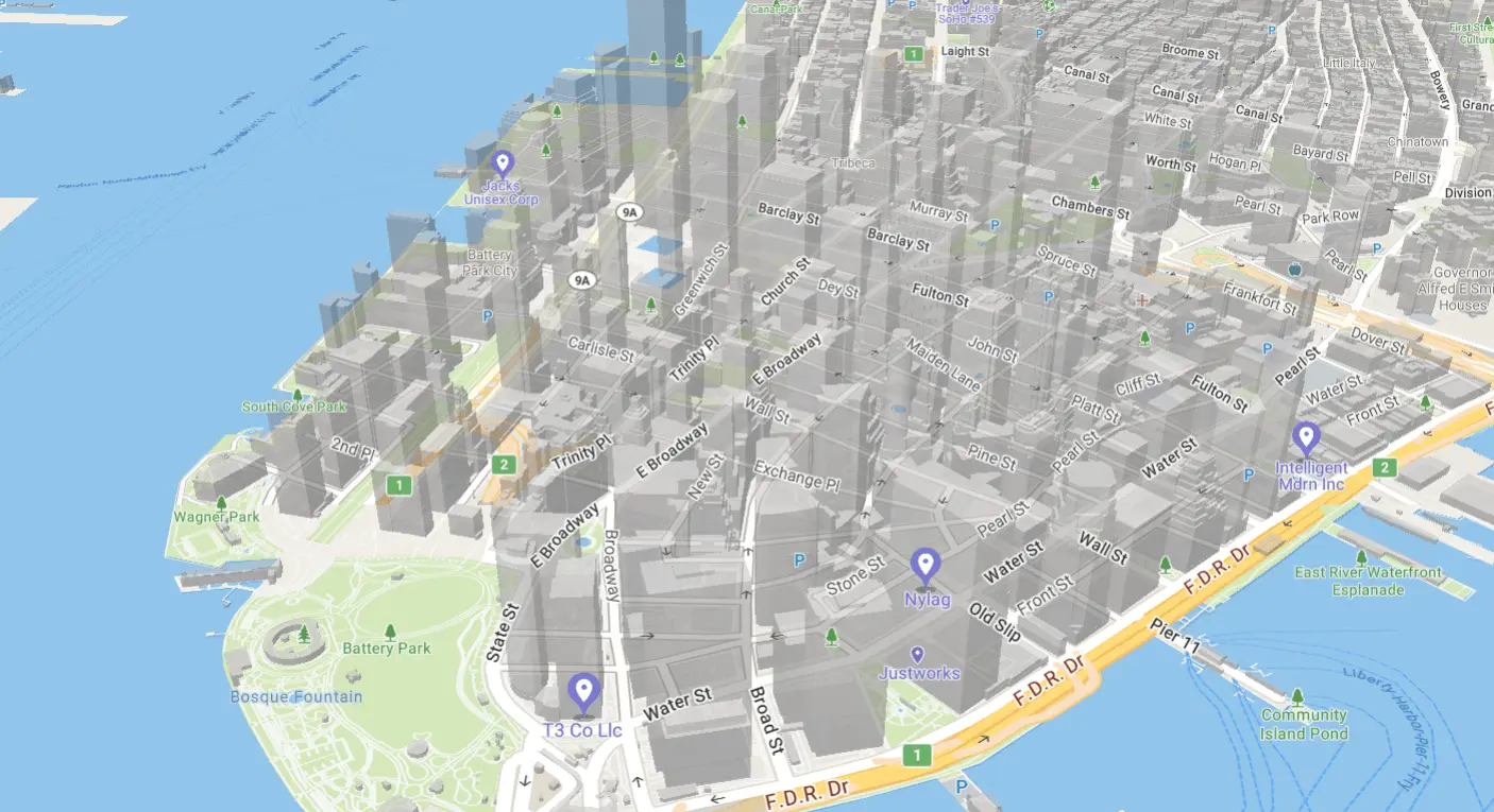 3D Buildings