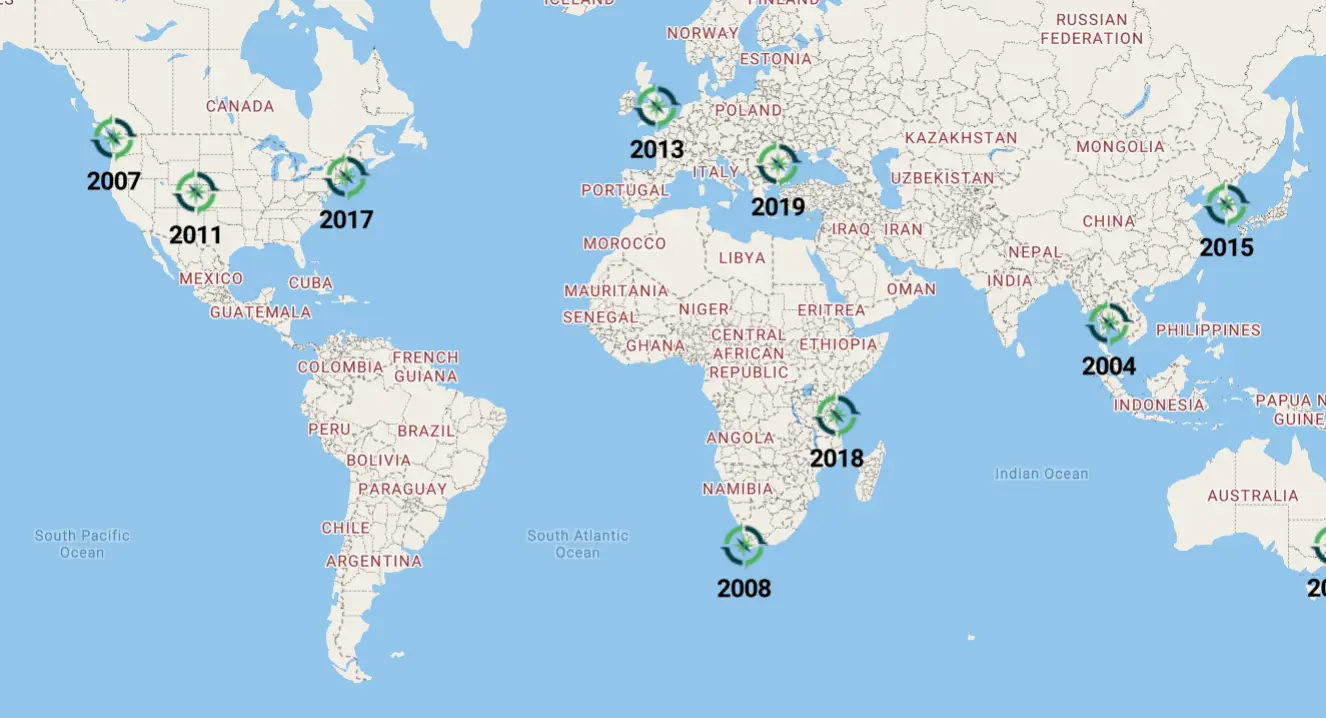 Draw GeoJSON points