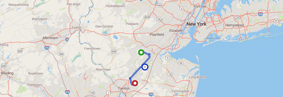 Route Custom Stops