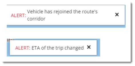 Trip Viewer Alerts